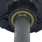 DURAFORCE 4 Set Boat Trailer Axle Kits with 4 on 4" Bolt Idler 1" Hub & Round BT8 Spindle