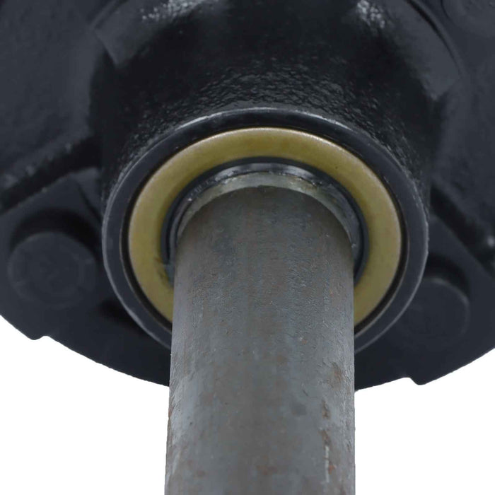 DURAFORCE 4 Set Boat Trailer Axle Kits with 4 on 4" Bolt Idler 1" Hub & Round BT8 Spindle