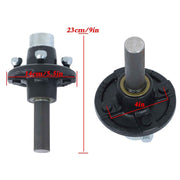 DURAFORCE 4 Set Boat Trailer Axle Kits with 4 on 4" Bolt Idler 1" Hub & Round BT8 Spindle