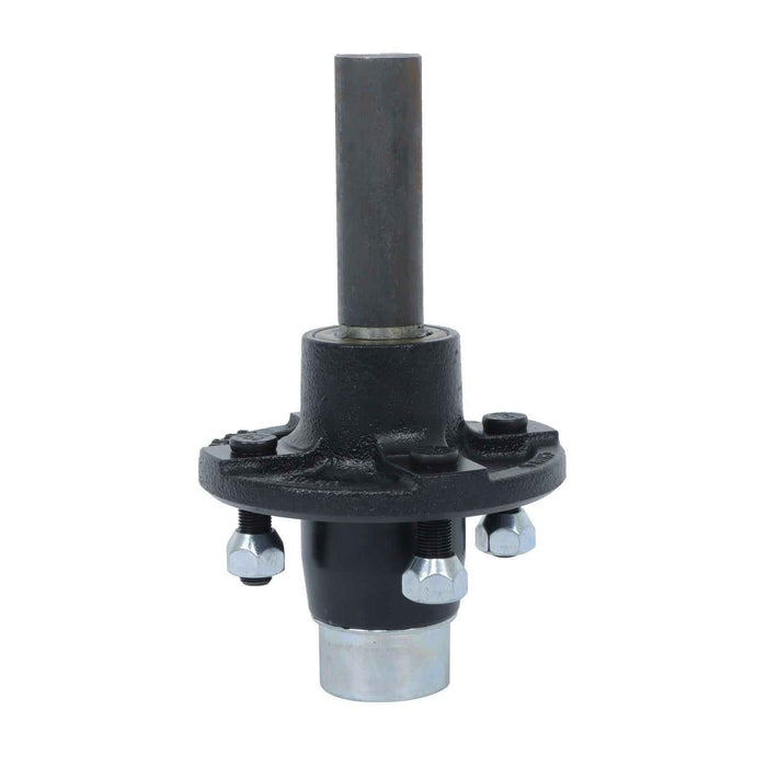 DURAFORCE 4 Set Boat Trailer Axle Kits with 4 on 4" Bolt Idler 1" Hub & Round BT8 Spindle