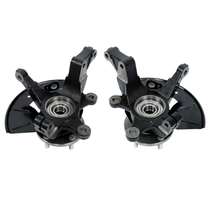 DURAFORCE Front Left + Right Wheel Hub Bearing Knuckle Assembly Pair For Ford Escape 01-04
