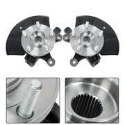 DURAFORCE Front Left + Right Wheel Hub Bearing Knuckle Assembly Pair For Ford Escape 01-04