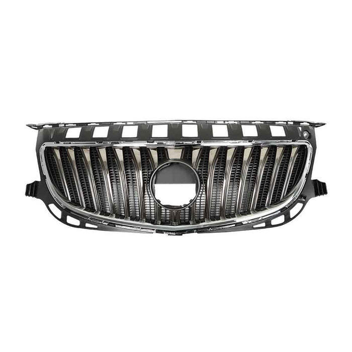 DURAFORCE Front Bumper Upper Grille Chrome Grill Assembly For Buick Regal 2015 2016 2017