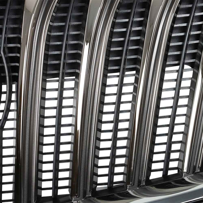 DURAFORCE Front Bumper Upper Grille Chrome Grill Assembly For Buick Regal 2015 2016 2017