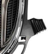 DURAFORCE Front Bumper Upper Grille Chrome Grill Assembly For Buick Regal 2015 2016 2017