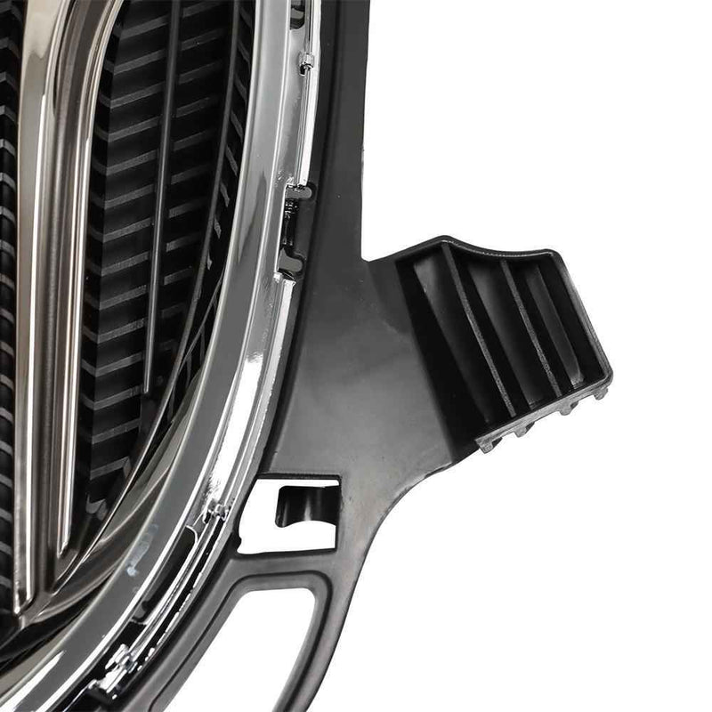 DURAFORCE Front Bumper Upper Grille Chrome Grill Assembly For Buick Regal 2015 2016 2017