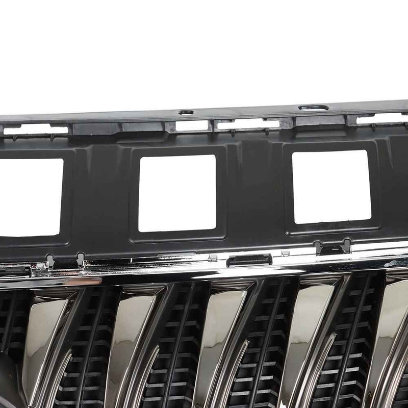 DURAFORCE Front Bumper Upper Grille Chrome Grill Assembly For Buick Regal 2015 2016 2017