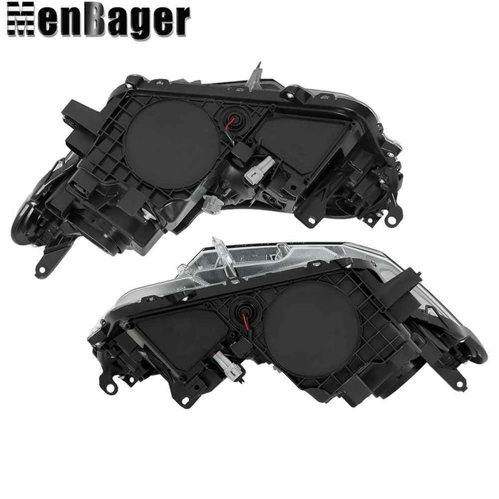 DURAFORCE Pair For Toyota Rav4 2016 2017 2018 Projector Headlights Halogen Black Housing