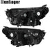 DURAFORCE Pair For Toyota Rav4 2016 2017 2018 Projector Headlights Halogen Black Housing