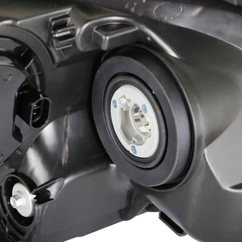 DURAFORCE Headlights Halogen For Toyota RAV4 2013 2014 2015 Left+Right Side Black Housing