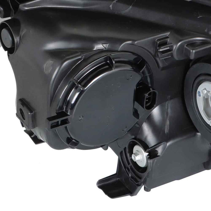 DURAFORCE Headlights Halogen For Toyota RAV4 2013 2014 2015 Left+Right Side Black Housing