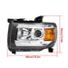 DURAFORCE Headlights Headlamps Halogen w/LED DRL For GMC Canyon 2015-2022 Right&Left Side