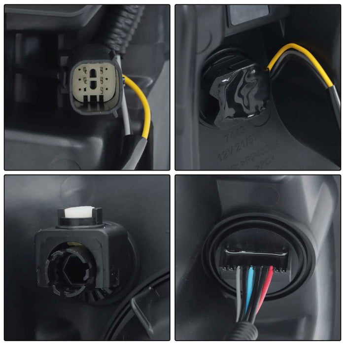 DURAFORCE Headlights Headlamps Halogen w/LED DRL For GMC Canyon 2015-2022 Right&Left Side