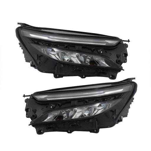DURAFORCE Left&Right Side Headlights Black Housing LED For 2022-2023 Chevy Equinox LT / RS