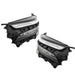 DURAFORCE Left&Right Side Headlights Black Housing LED For 2022-2023 Chevy Equinox LT / RS