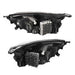 DURAFORCE Left&Right Side Headlights Black Housing LED For 2022-2023 Chevy Equinox LT / RS