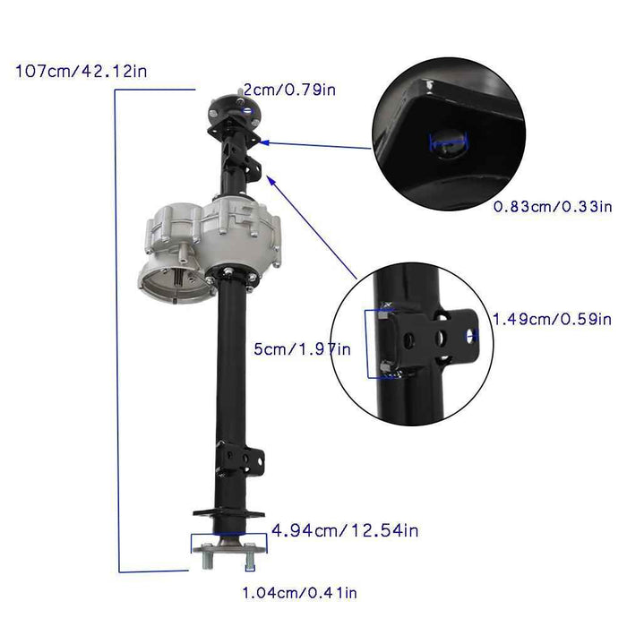 DURAFORCE Golf Cart Rear Transaxle For Club Car DS 1998-Up & Precedent 2004-Up 1027717-01