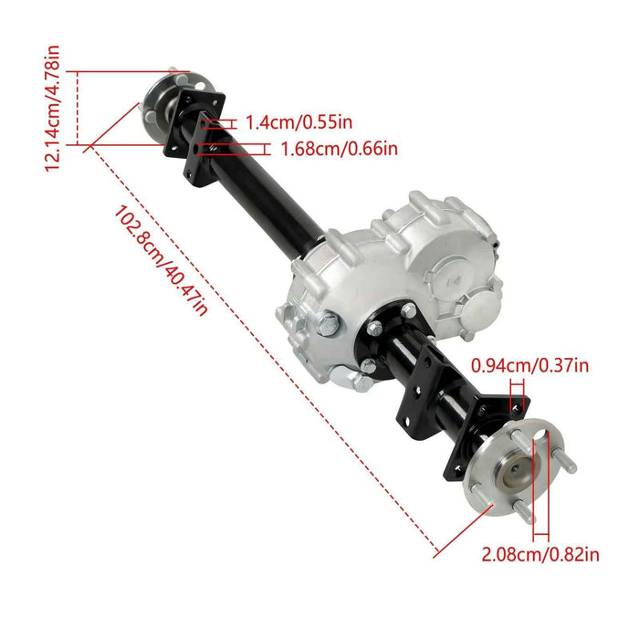 DURAFORCE Golf Cart Rear Transaxle For Club Car DS 1998-Up & Precedent 2004-Up 1027717-01
