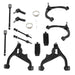 DURAFORCE MS25149 For 2009-10 Dodge Ram 1500 11-12 Ram 1500 Front Upper Lower Control Arms
