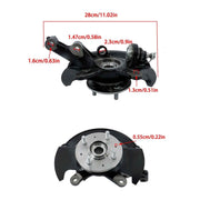 DURAFORCE Front Wheel Hub & Bearing Knuckle Assembly For Honda Civic Sedan/Coupe 2003-2005