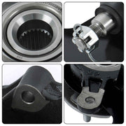 DURAFORCE Front Wheel Hub & Bearing Knuckle Assembly For Honda Civic Sedan/Coupe 2003-2005