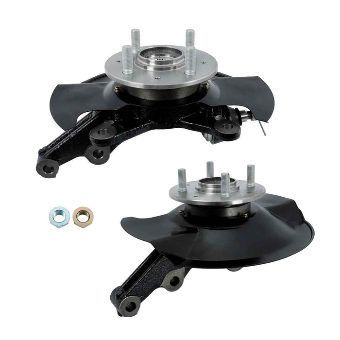 DURAFORCE Front Wheel Hub & Bearing Knuckle Assembly For Honda Civic Sedan/Coupe 2003-2005