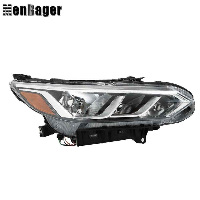 DURAFORCE Right Headlight For 2020 2021-2022-23 Nissan Sentra S/SV Halogen Chrome Houisng