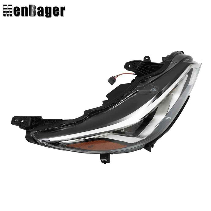 DURAFORCE Right Headlight For 2020 2021-2022-23 Nissan Sentra S/SV Halogen Chrome Houisng