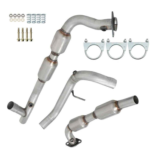 DURAFORCE Front Left & Right Catalytic Converters For 1998 1999 2000 Ford F-150 5.4L 4WD