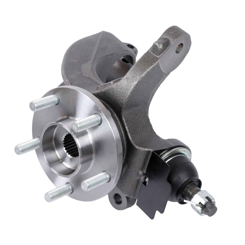 DURAFORCE Pair For 2010-2013 Ford Transit Connect Front Wheel Hub Bearing Knuckle Assembly