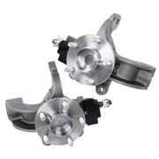 DURAFORCE Pair For 2010-2013 Ford Transit Connect Front Wheel Hub Bearing Knuckle Assembly