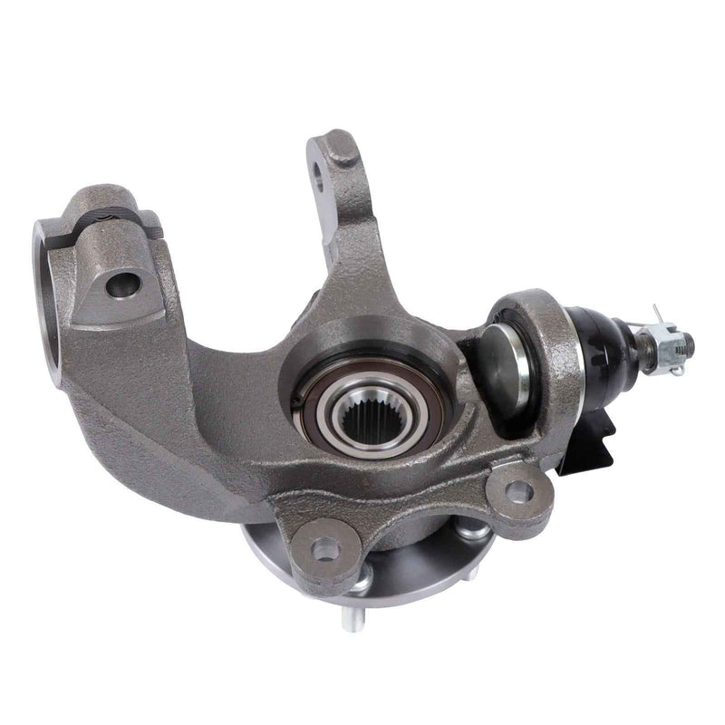 DURAFORCE Pair For 2010-2013 Ford Transit Connect Front Wheel Hub Bearing Knuckle Assembly