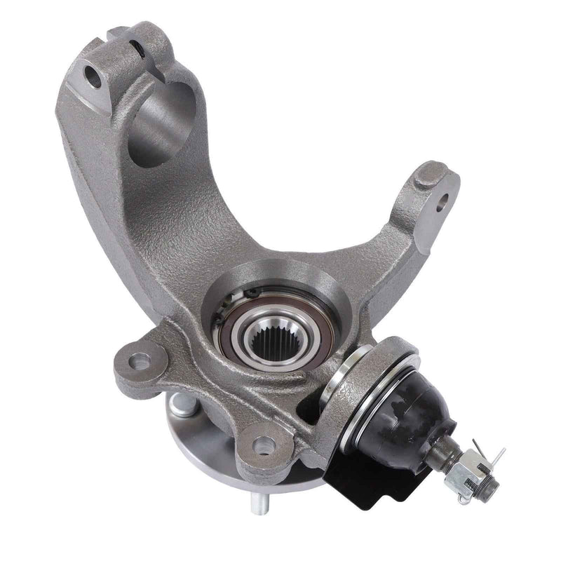 DURAFORCE Pair For 2010-2013 Ford Transit Connect Front Wheel Hub Bearing Knuckle Assembly