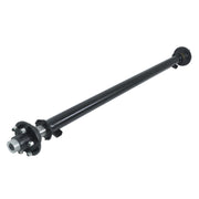 DURAFORCE 6000lbs Trailer Axle 6 lug Idler 73" HF 58" Spring Center Boat RV Utility Axle