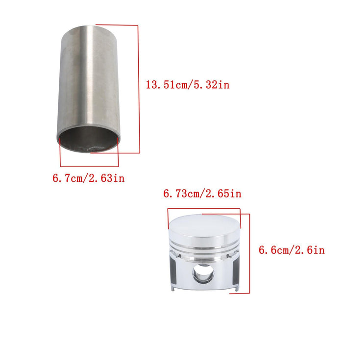 DURAFORCE Engine Overhaul Rebuild Kit For Kubota Z500 ZB500 B5000 B5001 B5100 B5100E-P