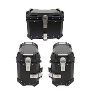 DURAFORCE NEW 55L Top Case Tail Box Luggage & Motorcycle 36L Side Case Hard Saddlebag