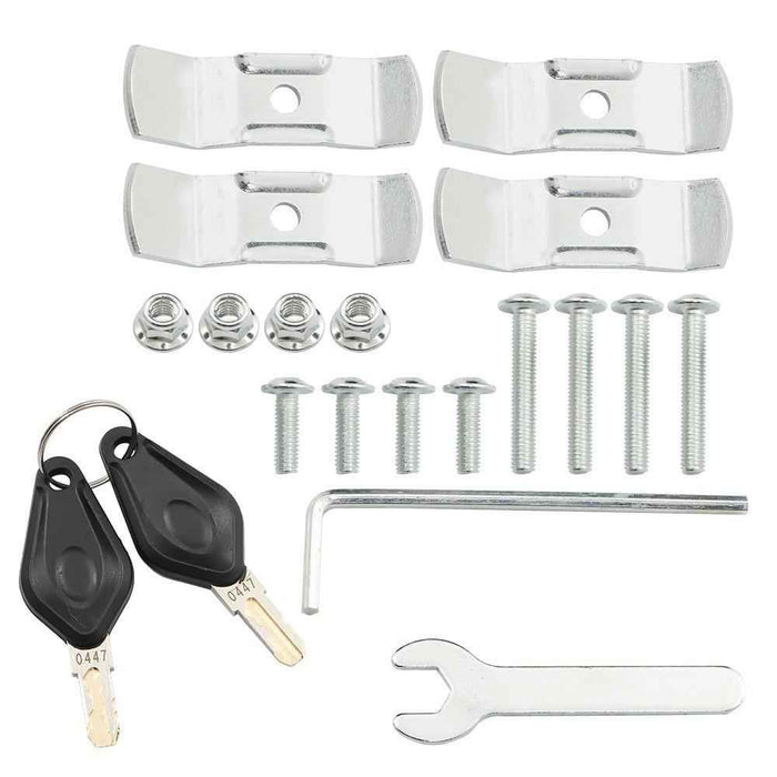 DURAFORCE NEW 55L Top Case Tail Box Luggage & Motorcycle 36L Side Case Hard Saddlebag