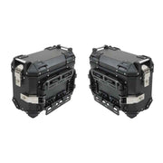 DURAFORCE NEW 55L Top Case Tail Box Luggage & Motorcycle 36L Side Case Hard Saddlebag