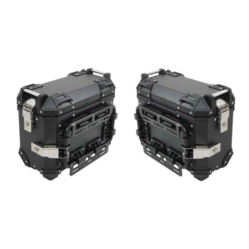 DURAFORCE NEW 55L Top Case Tail Box Luggage & Motorcycle 36L Side Case Hard Saddlebag