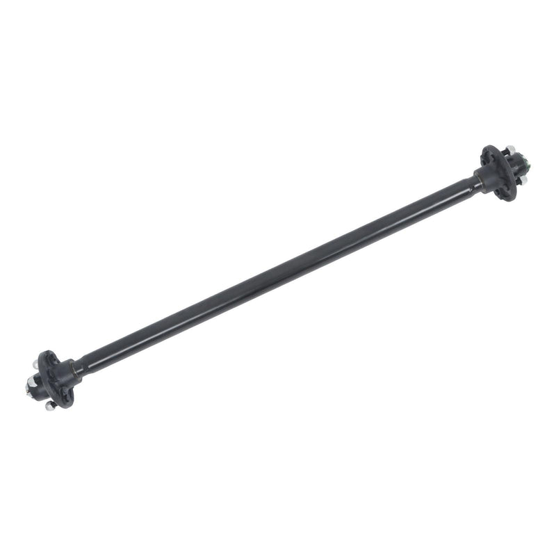 DURAFORCE 4 lug Idler 44" Hub Face 4 on 4" Trailer Boat Axle 2000 lbs Axle with U-Bolt Kit