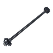 DURAFORCE 4 lug Idler 44" Hub Face 4 on 4" Trailer Boat Axle 2000 lbs Axle with U-Bolt Kit