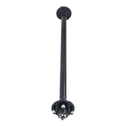 DURAFORCE 4 lug Idler 44" Hub Face 4 on 4" Trailer Boat Axle 2000 lbs Axle with U-Bolt Kit