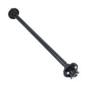 DURAFORCE 4 lug Idler 44" Hub Face 4 on 4" Trailer Boat Axle 2000 lbs Axle with U-Bolt Kit
