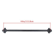 DURAFORCE 4 lug Idler 44" Hub Face 4 on 4" Trailer Boat Axle 2000 lbs Axle with U-Bolt Kit