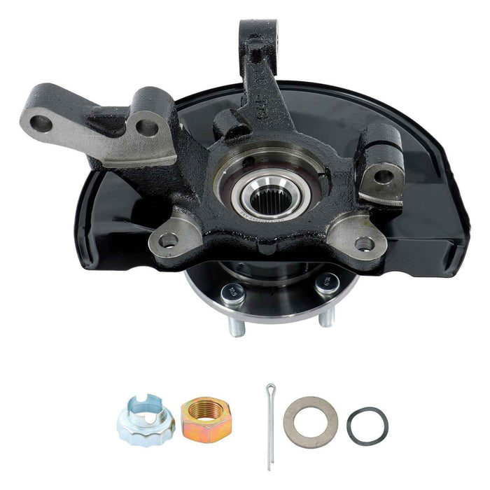 DURAFORCE Steering Knuckle & Hub Bearing Front Passenger Side Fit For Mitsubishi Outlander