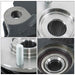 DURAFORCE Steering Knuckle & Hub Bearing Front Passenger Side Fit For Mitsubishi Outlander