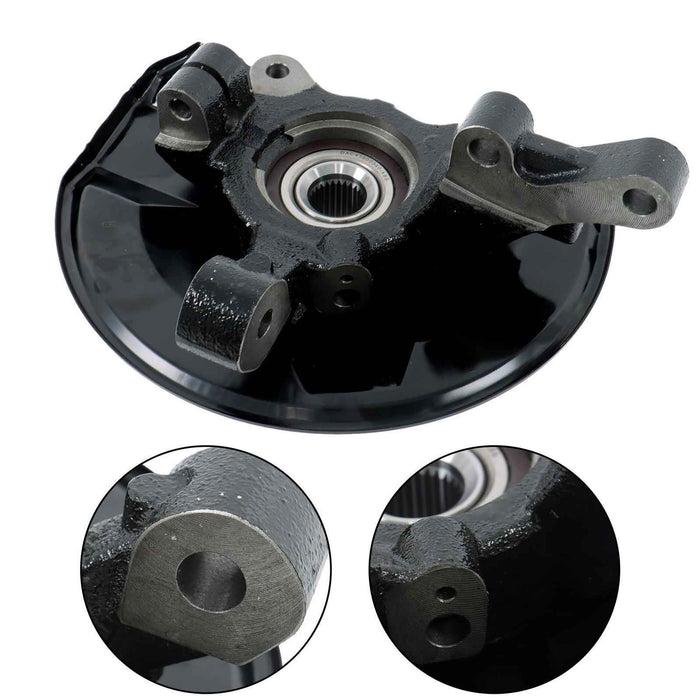 DURAFORCE Steering Knuckle & Hub Bearing Front Passenger Side Fit For Mitsubishi Outlander