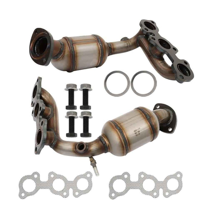 DURAFORCE For Toyota Sienna 3.3L 2004-2006 FWD Bank 1 & 2 Manifold Catalytic Converter Set
