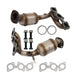 DURAFORCE For Toyota Sienna 3.3L 2004-2006 FWD Bank 1 & 2 Manifold Catalytic Converter Set