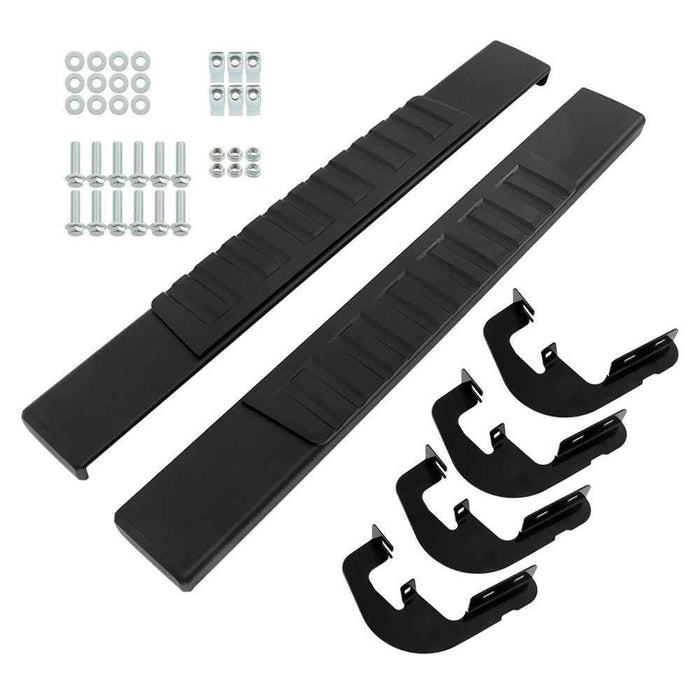 DURAFORCE For Sierra 07-19/Silverado1500 07-18 Truck Running Rectangular 6-inch Side Step